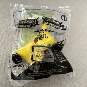 Unopened 2017 Pokemon Pikachu McDonald’s Happy Meal Toy